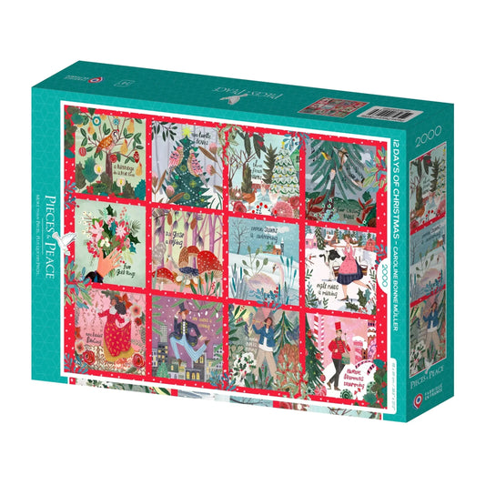 12 Days of Christmas 2000 Piece Puzzle