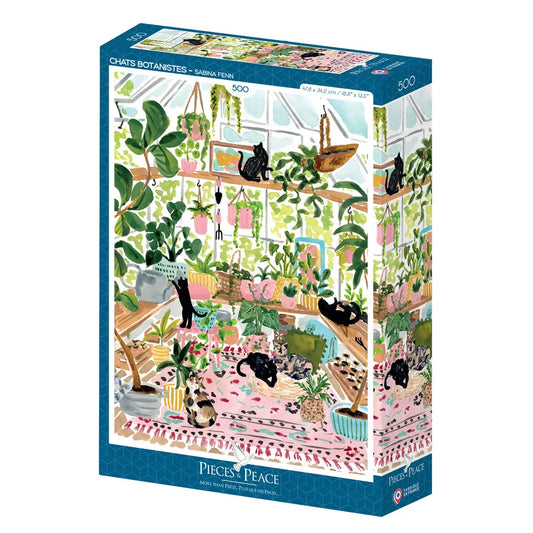 Botanist Cats 500 Piece Puzzle