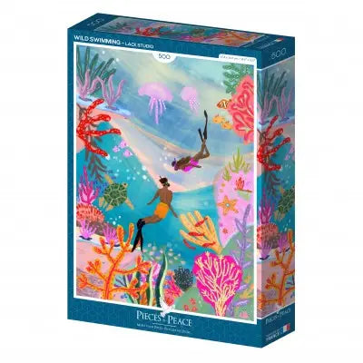 Wild Swimming 500 Piece Puzzle