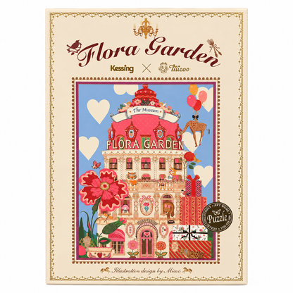 Flora Garden 500 Piece Jigsaw Puzzle Kessing