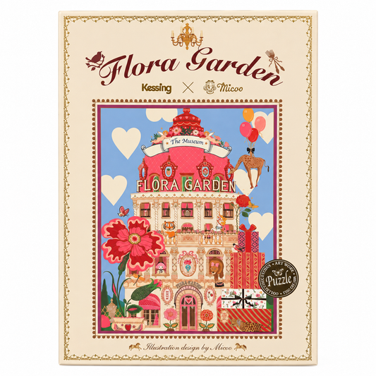 Flora Garden 500 Piece Jigsaw Puzzle Kessing