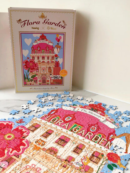 Flora Garden 500 Piece Jigsaw Puzzle Kessing