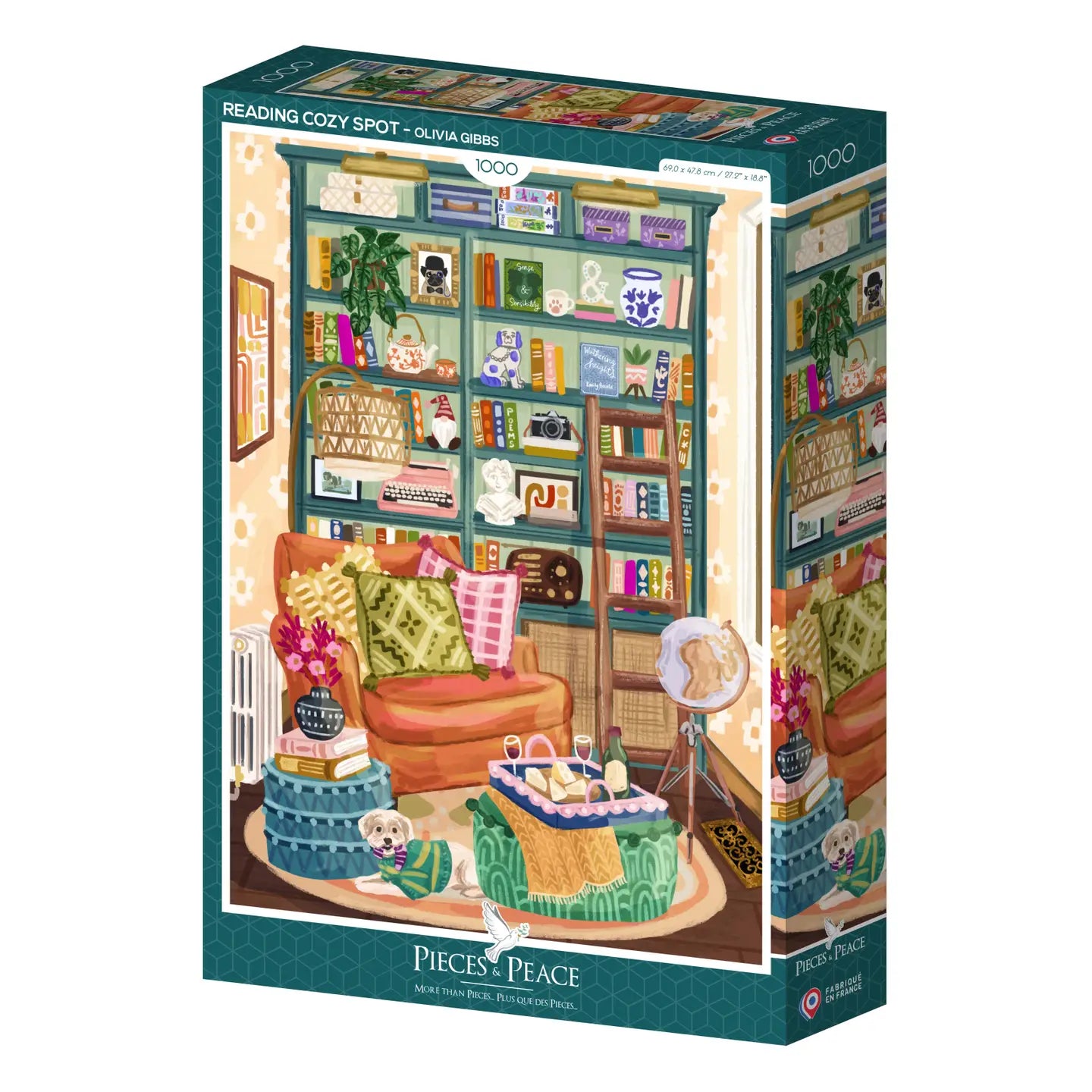 Cozy Reading Nook 1000 Piece Puzzle