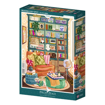 Cozy Reading Nook 1000 Piece Puzzle