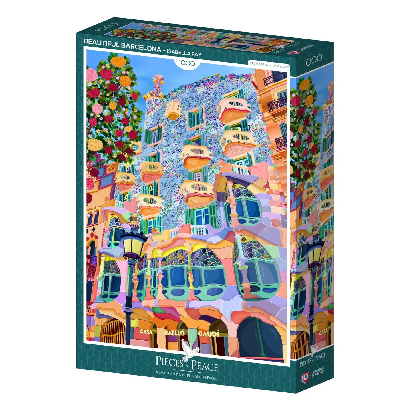 Beautiful Barcelona 1000 Piece Puzzle