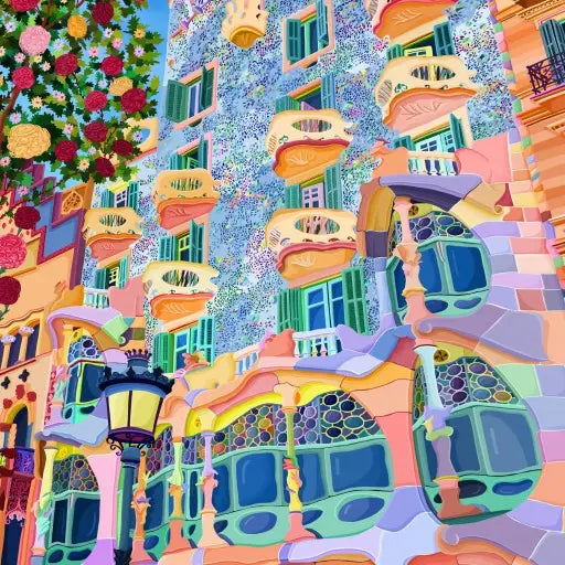 Beautiful Barcelona 1000 Piece Puzzle