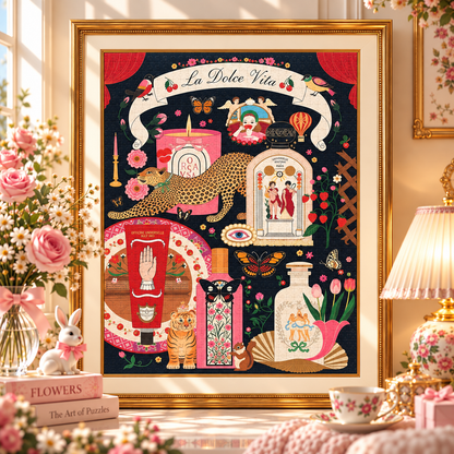 La Dolce Vita 500 Piece Jigsaw Puzzle V Boutique Studio