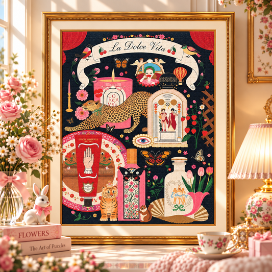 La Dolce Vita 500 Piece Jigsaw Puzzle V Boutique Studio