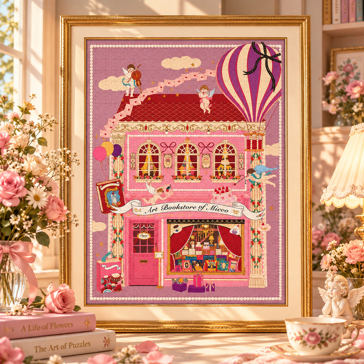 Dream Library 500 Piece Jigsaw Puzzle Kessing
