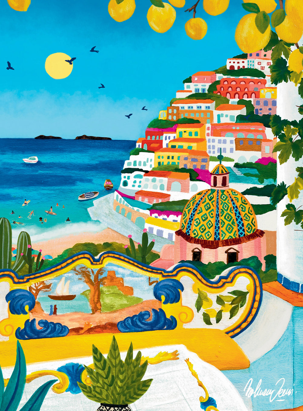 Positano 96 Piece Mini Puzzle