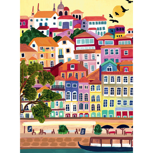 Porto - Portugal 96 Piece Mini Puzzle