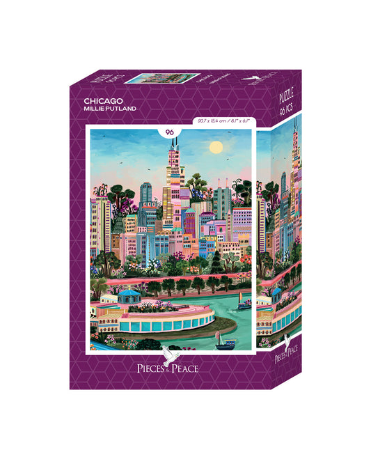 Chicago 96 Piece Mini Puzzle