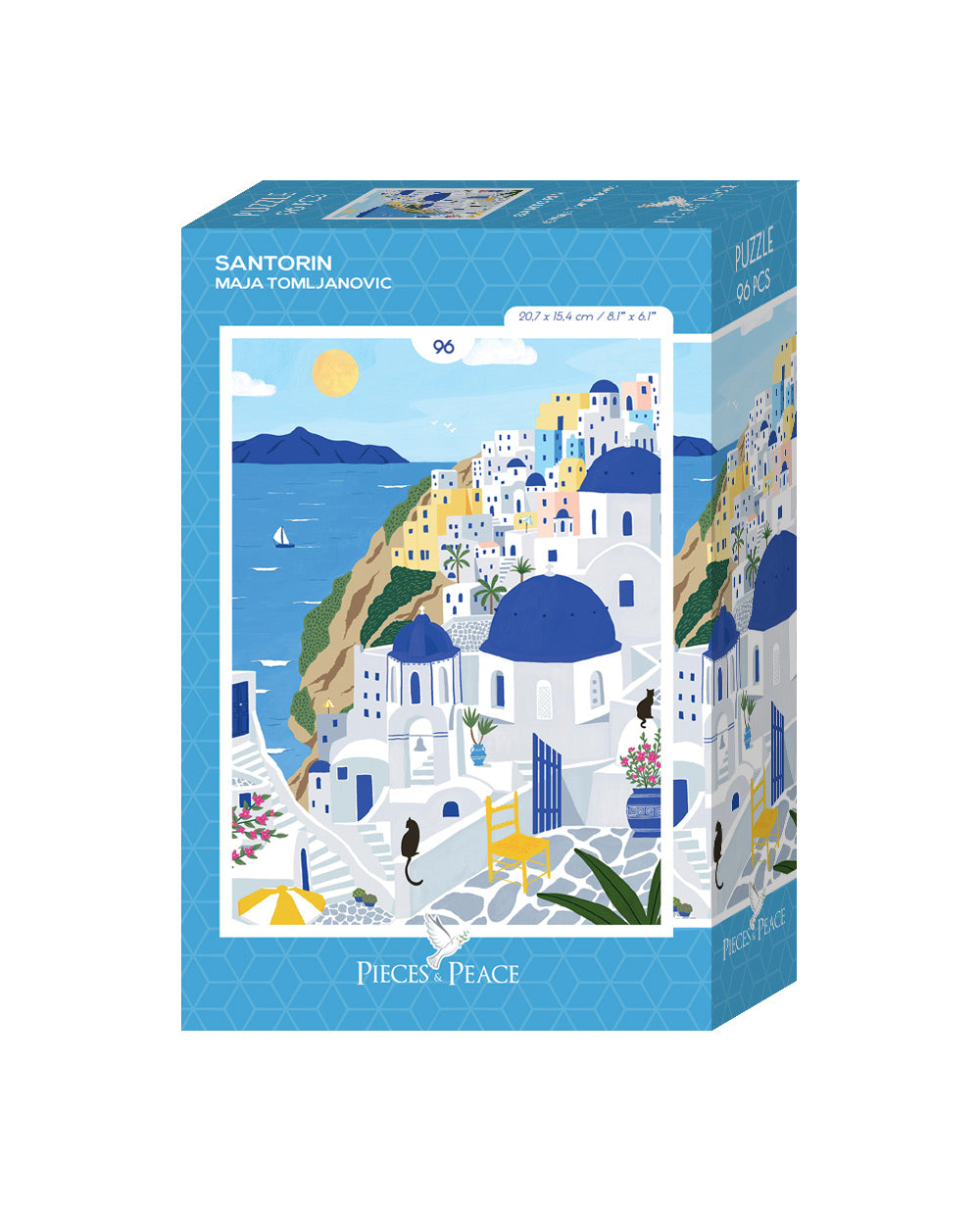 Santorin 96 Piece Mini Puzzle