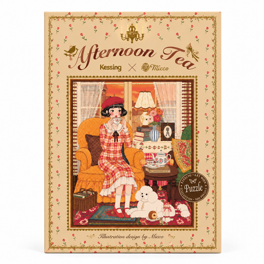 Afternoon Tea 500 Piece Jigsaw Puzzle Kessing