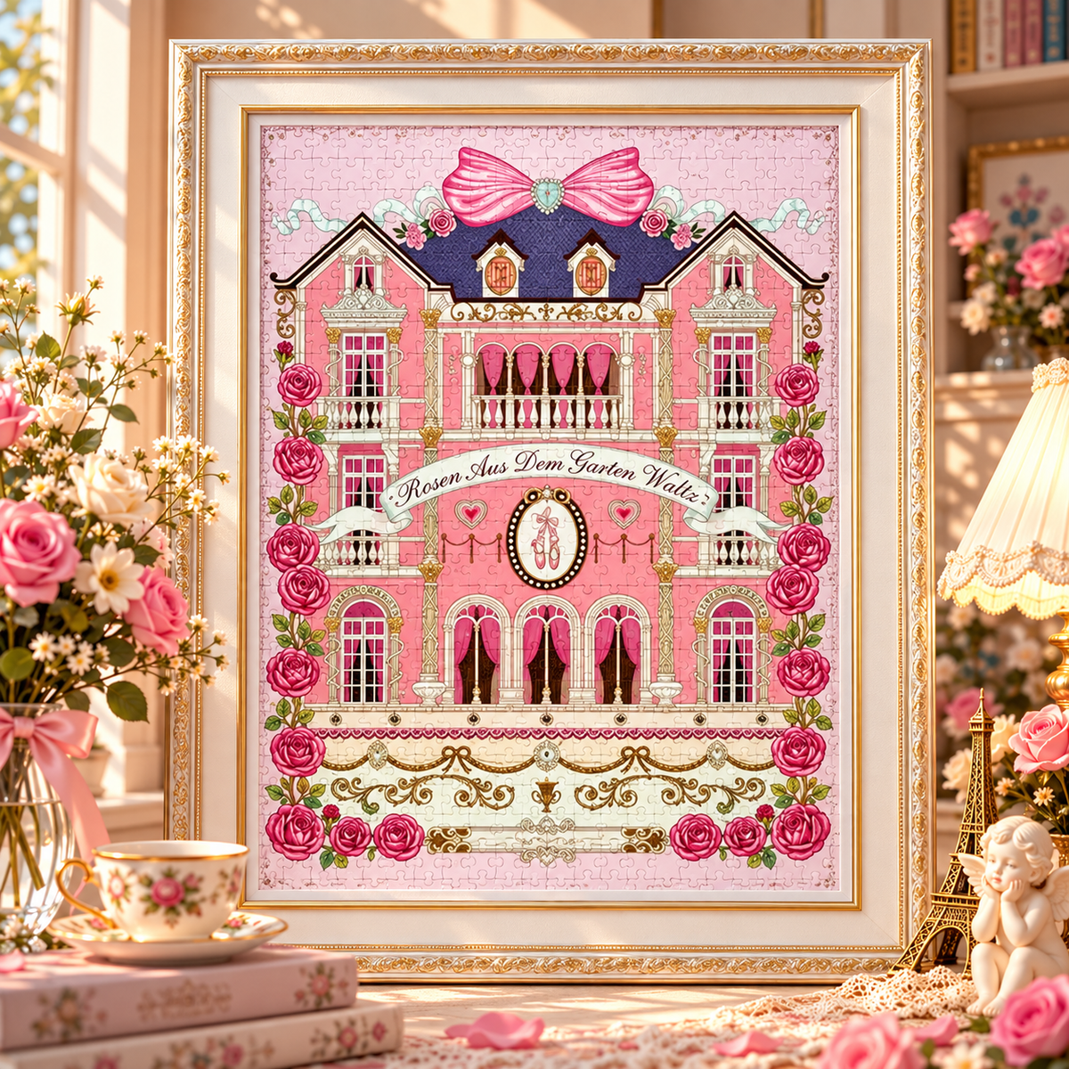 Rose Waltz 500 Piece Jigsaw Puzzle Kessing