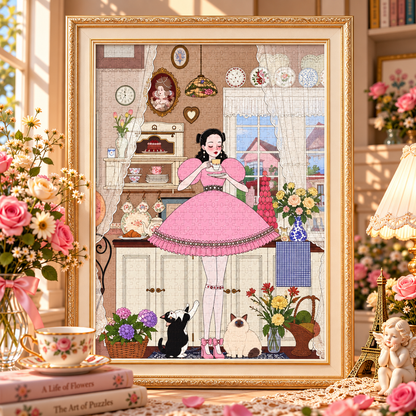 Alone Time 500 Piece Jigsaw Puzzle Kessing