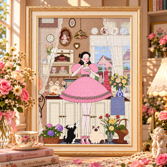 Alone Time 500 Piece Jigsaw Puzzle Kessing