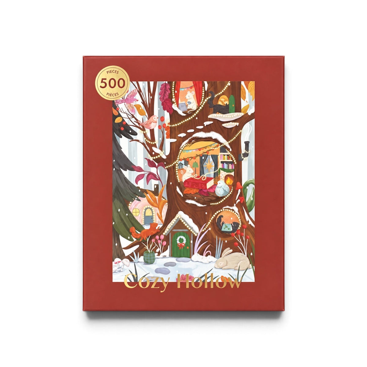 Cozy Hollow 500 Piece Jigsaw Puzzle Hobbry
