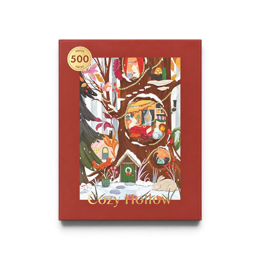 Cozy Hollow 500 Piece Jigsaw Puzzle Hobbry