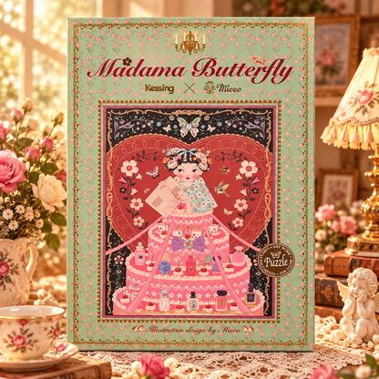 Madama Butterfly 500 Piece Jigsaw Puzzle Kessing