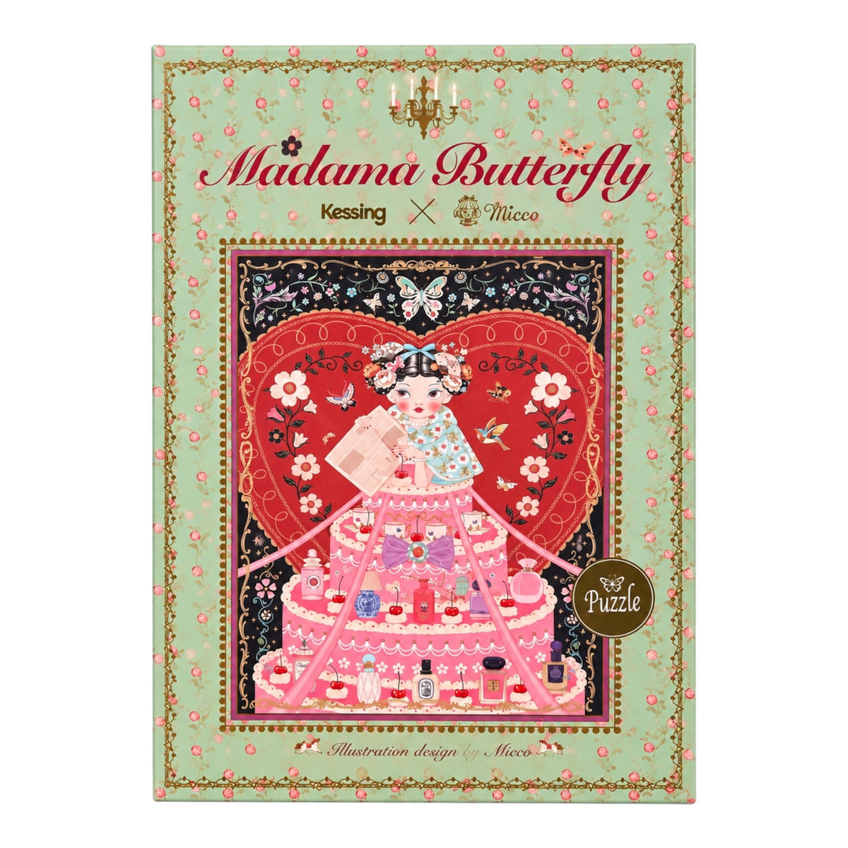 Madama Butterfly 500 Piece Jigsaw Puzzle Kessing