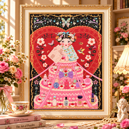 Madama Butterfly 500 Piece Jigsaw Puzzle Kessing