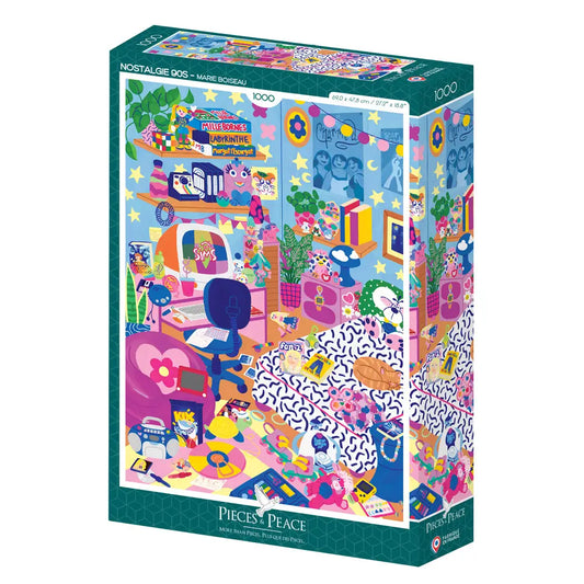 90s Nostalgia 1000 Piece Puzzle