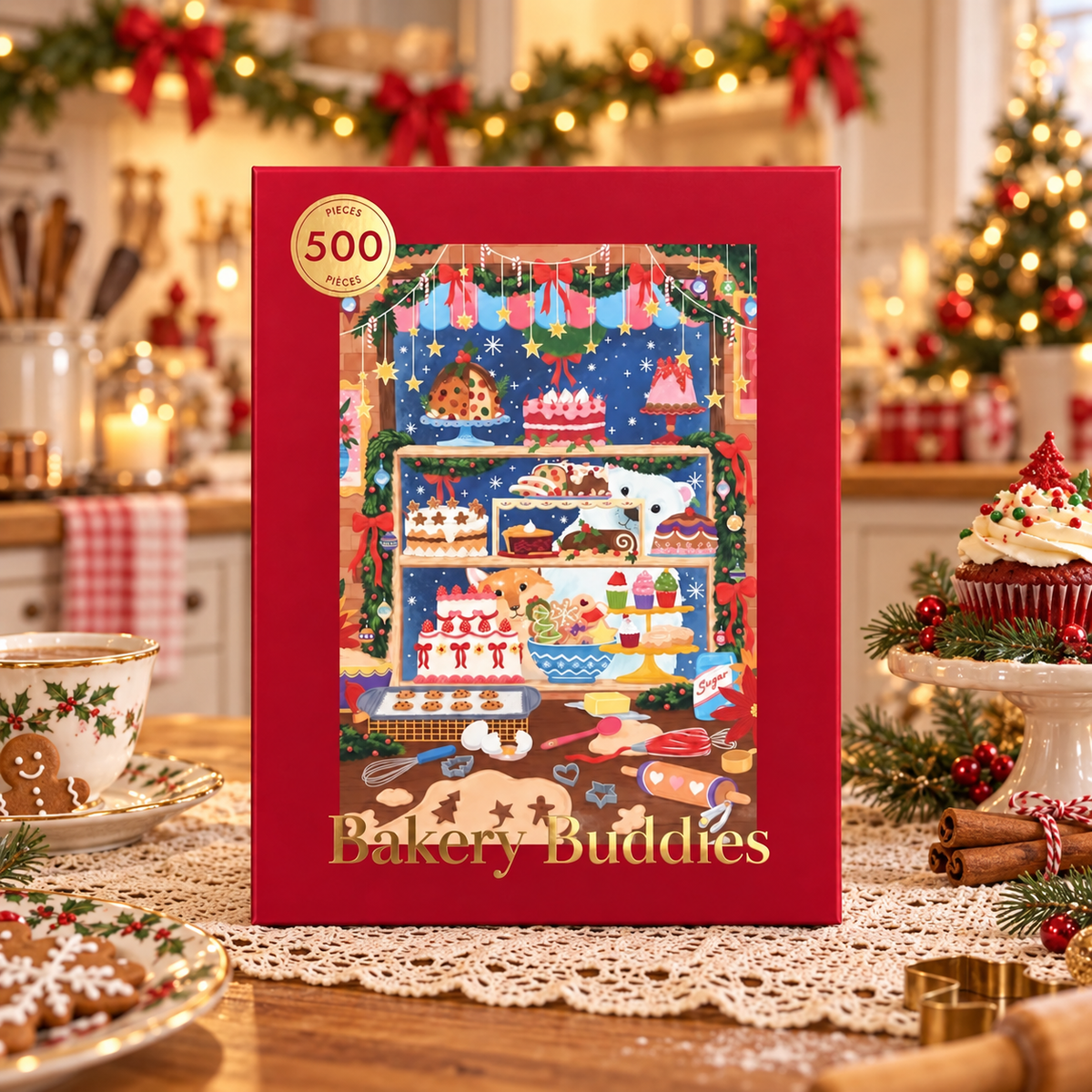 Bakery Buddies 500 Piece Jigsaw Puzzle Hobbry