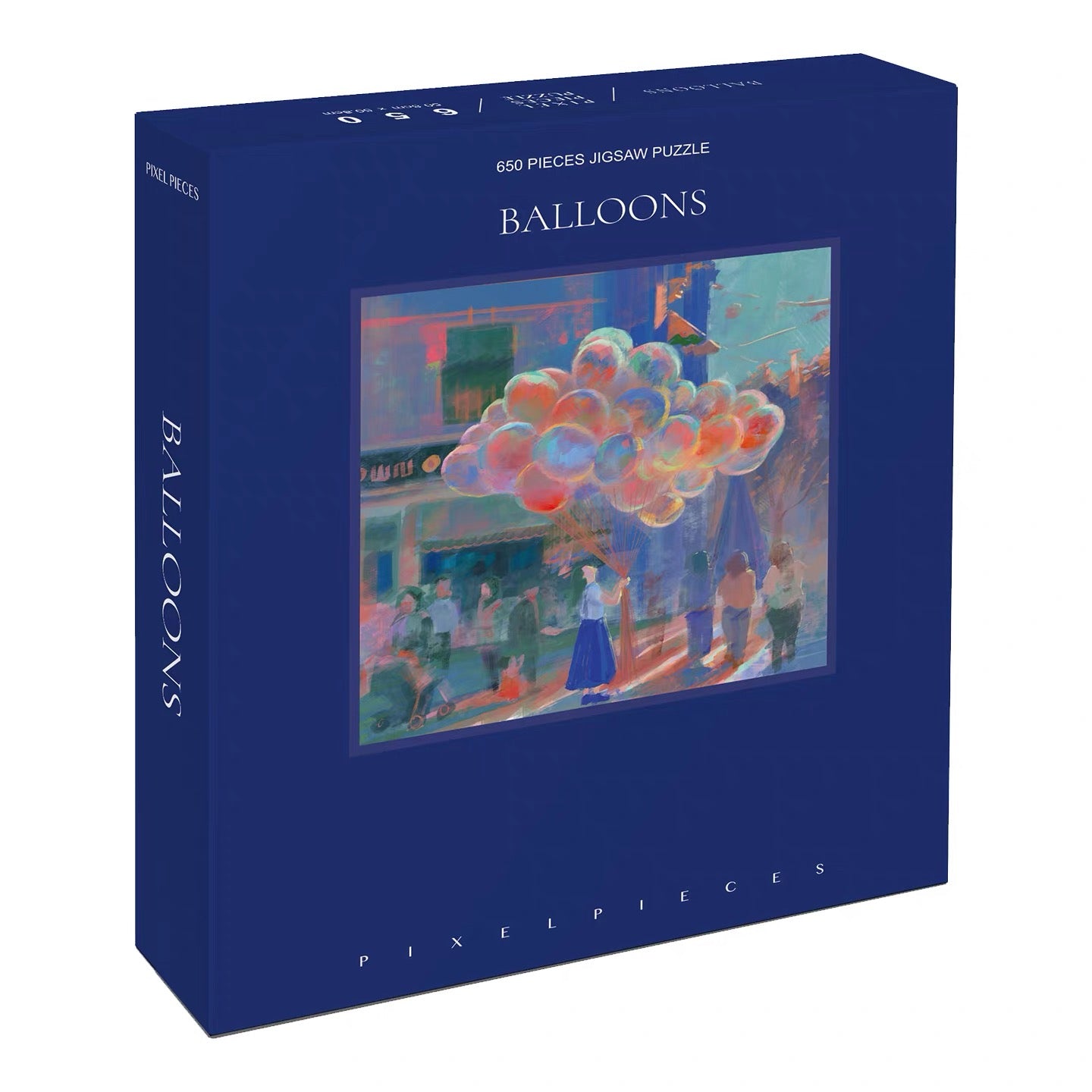 Balloons 650 Piece Jigsaw Puzzle