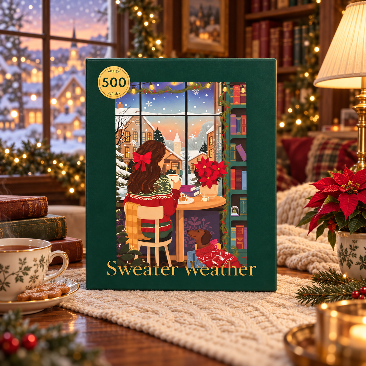 Sweater Weather 500 Piece Jigsaw Puzzle Hobbry