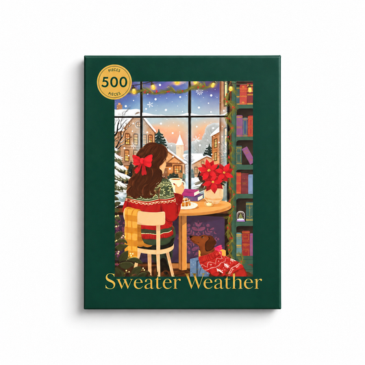 Sweater Weather 500 Piece Jigsaw Puzzle Hobbry