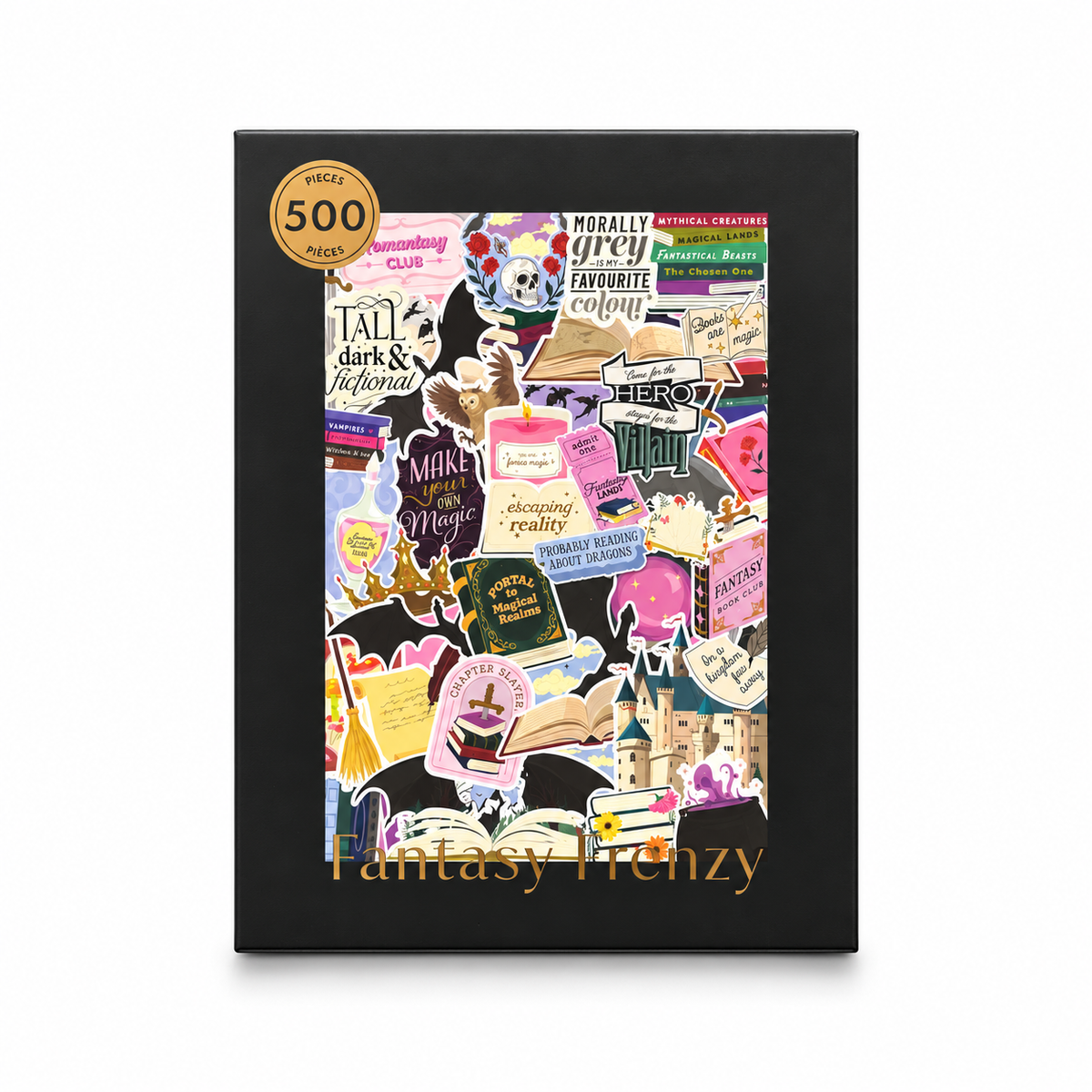 Hobbry Fantasy Frenzy 500 Piece Jigsaw Puzzle Hobbry
