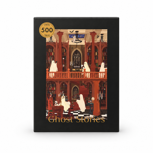 Hobbry Ghost Stories 500 Piece Halloween Jigsaw Puzzle Hobbry