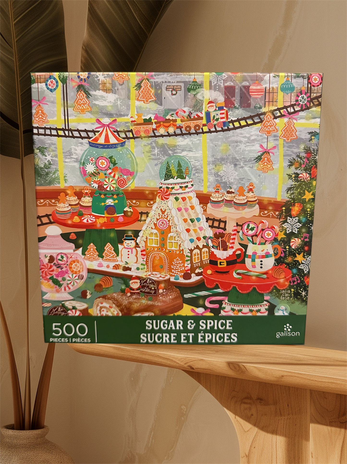 Galison Sugar & Spice 500 Piece Puzzle