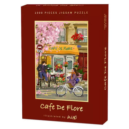 Café de Flore 1000 Piece Jigsaw Puzzle