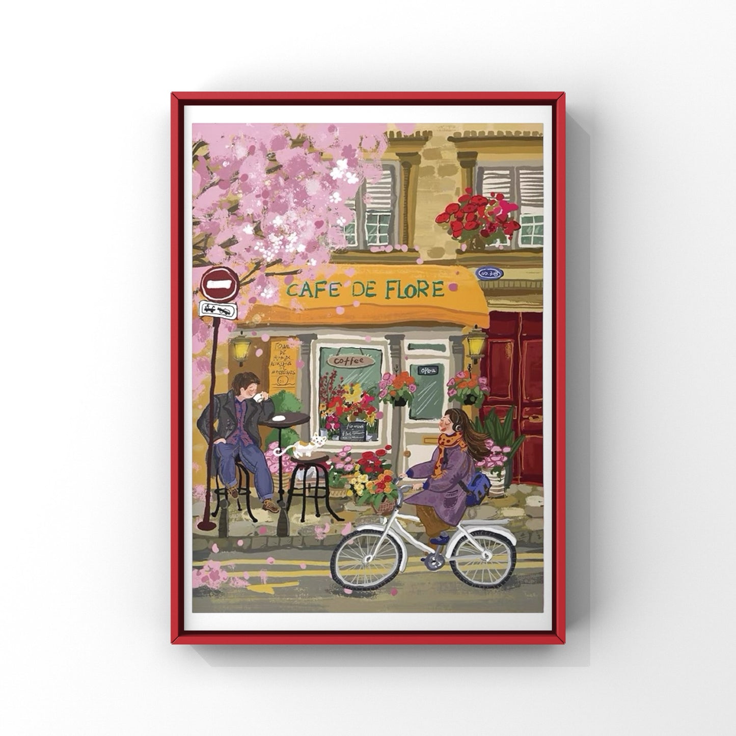 Café de Flore 1000 Piece Jigsaw Puzzle