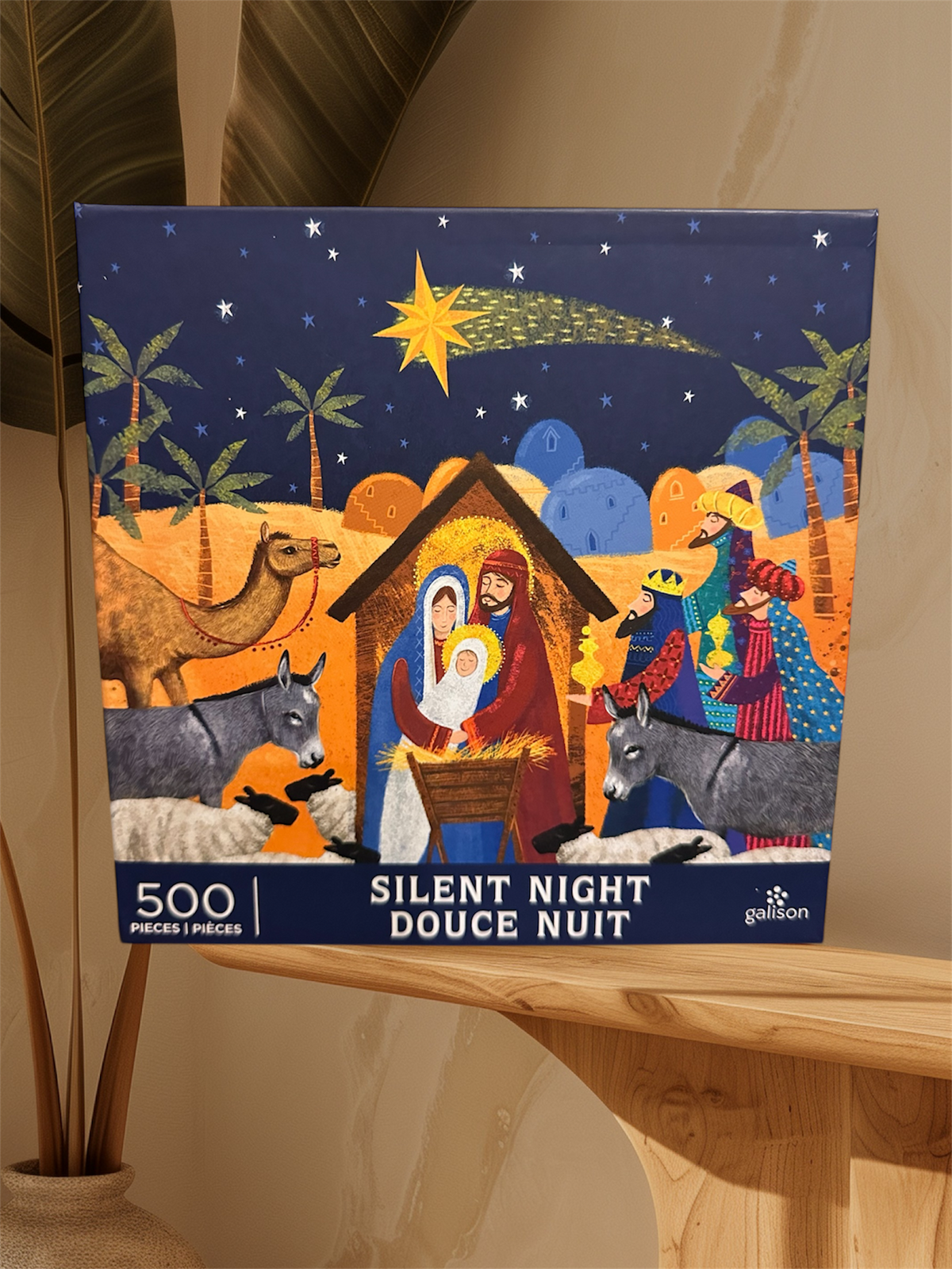 Galison Frame Galison Silent Night 500 Piece Puzzle – V Boutique Studio