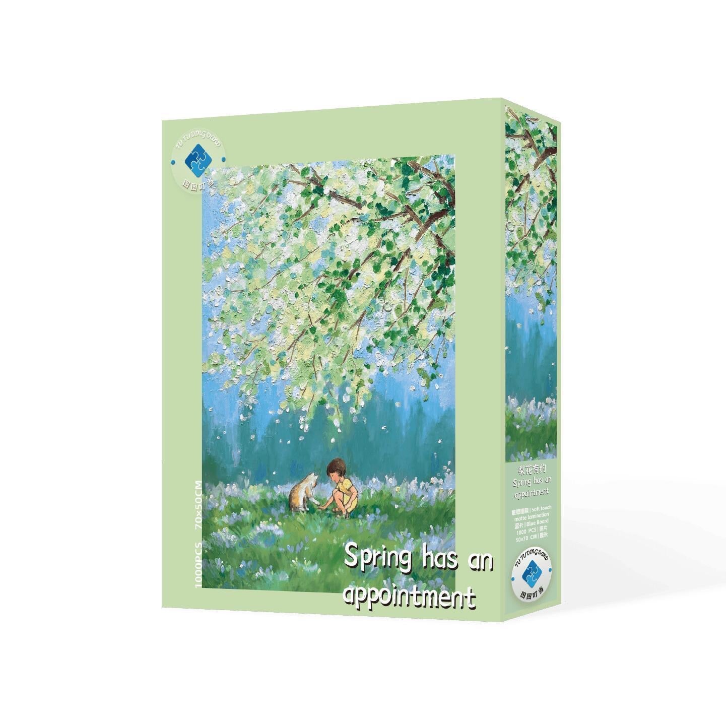 Spring Has an Appointment 1000 Piece Jigsaw Puzzle Tutu Dingdang