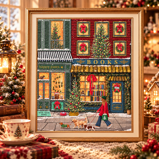 WerkShoppe Gift Shopping 1000 Piece Jigsaw Puzzle WerkShoppe