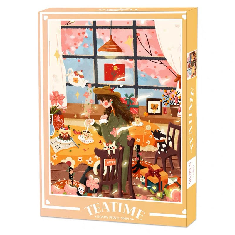 Tea Time 1000 Piece Jigsaw Puzzle
