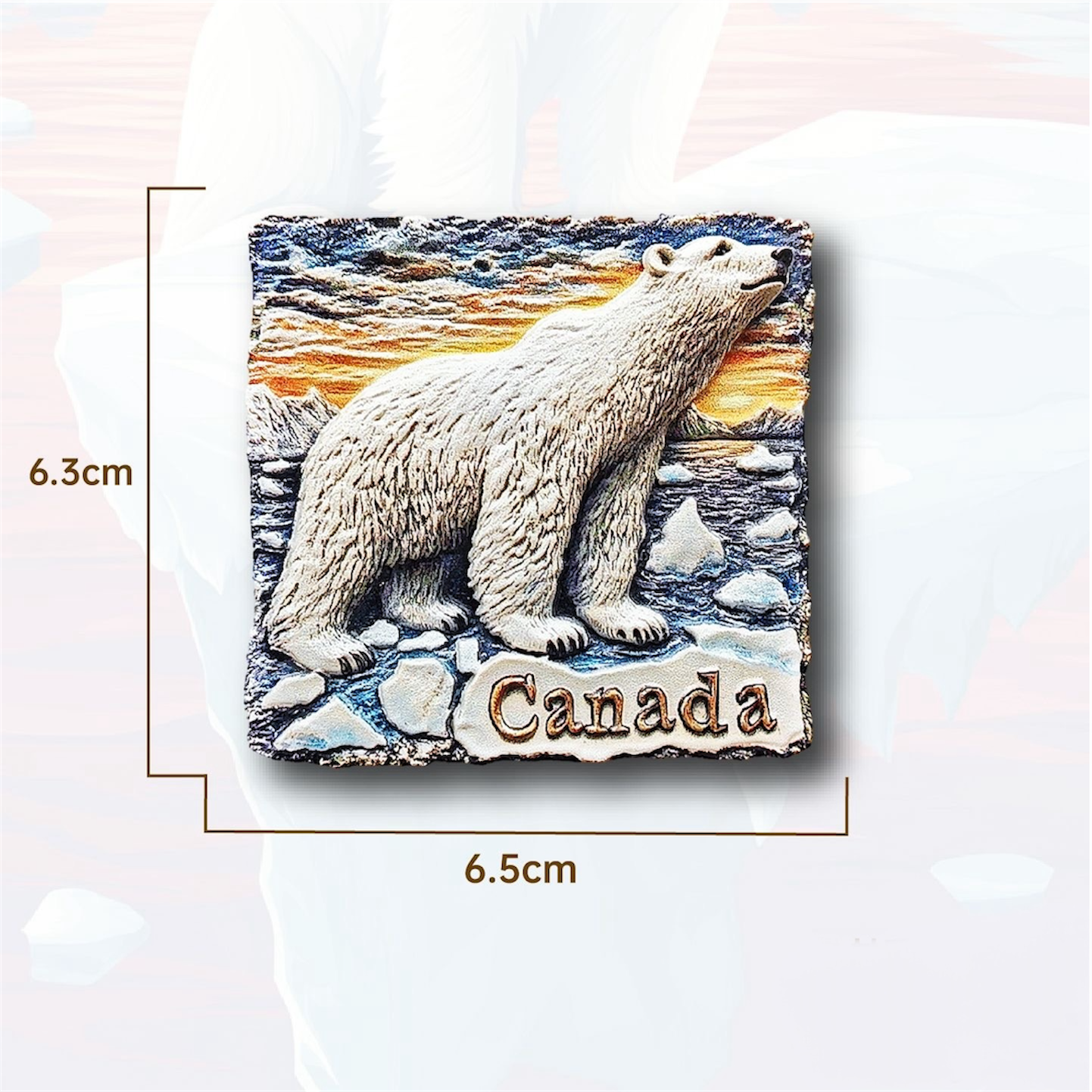 Canada Travel Souvenir Fridge Magnets