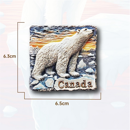 Canada Travel Souvenir Fridge Magnets