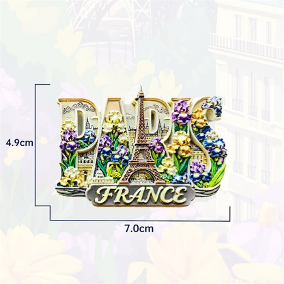 France Travel Souvenir Fridge Magnets