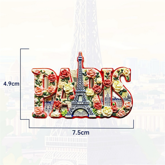 France Travel Souvenir Fridge Magnets