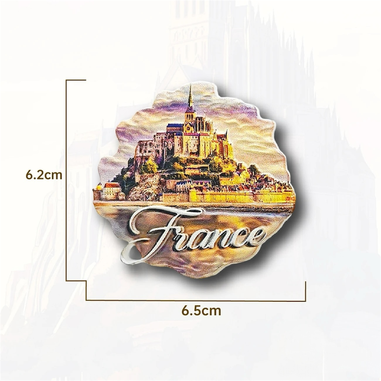 France Travel Souvenir Fridge Magnets