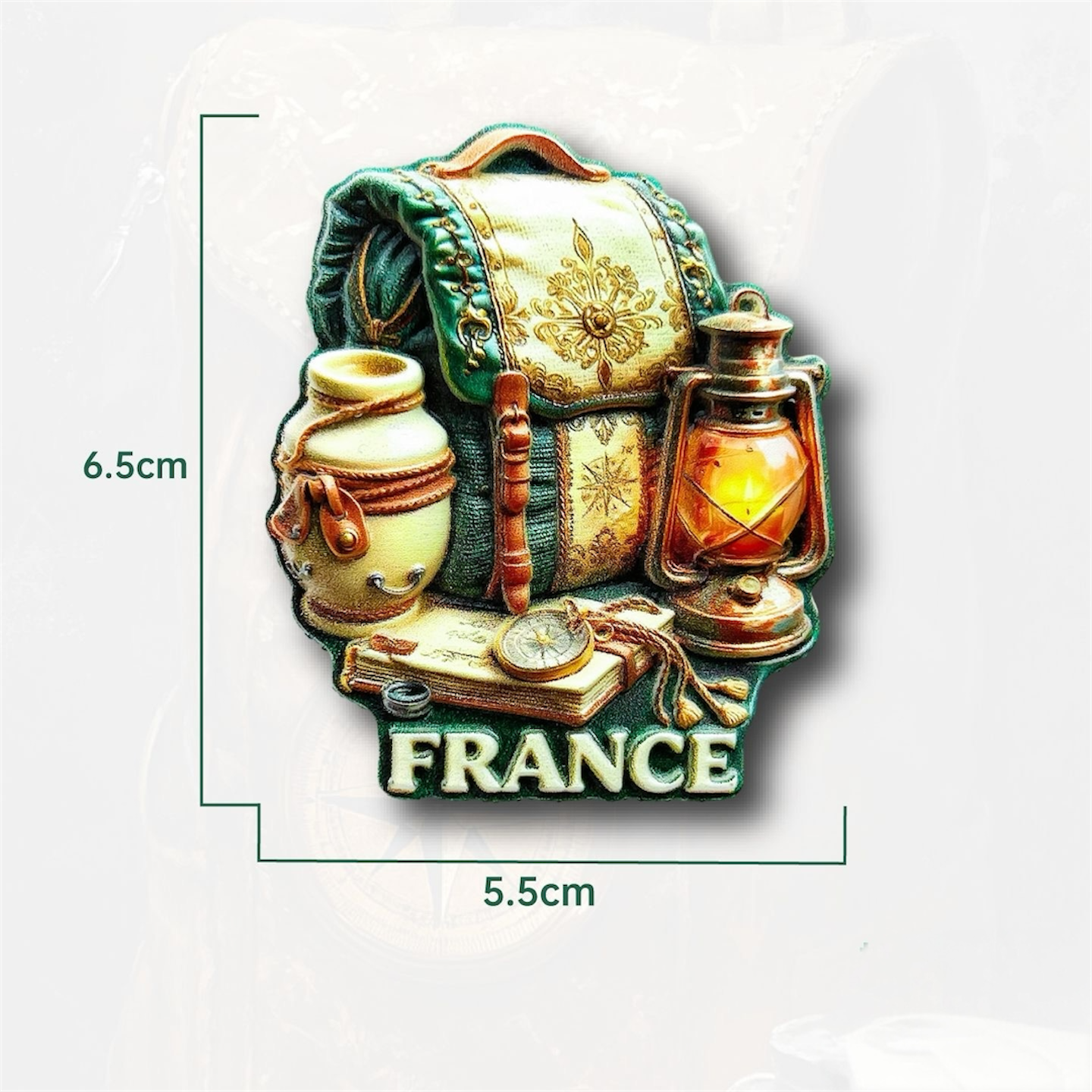 France Travel Souvenir Fridge Magnets