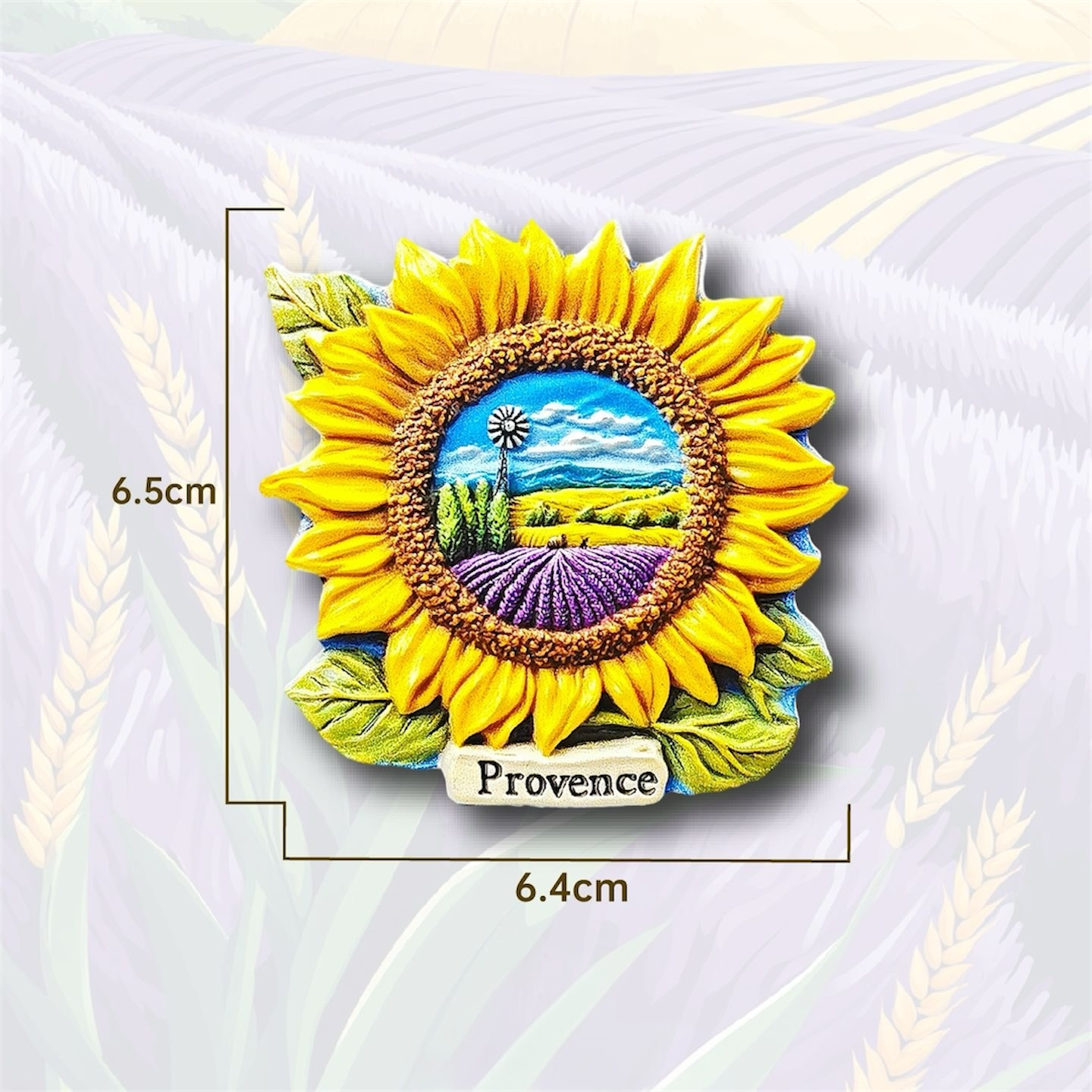 France Travel Souvenir Fridge Magnets
