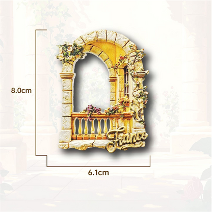 France Travel Souvenir Fridge Magnets