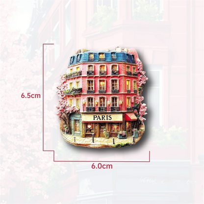 France Travel Souvenir Fridge Magnets