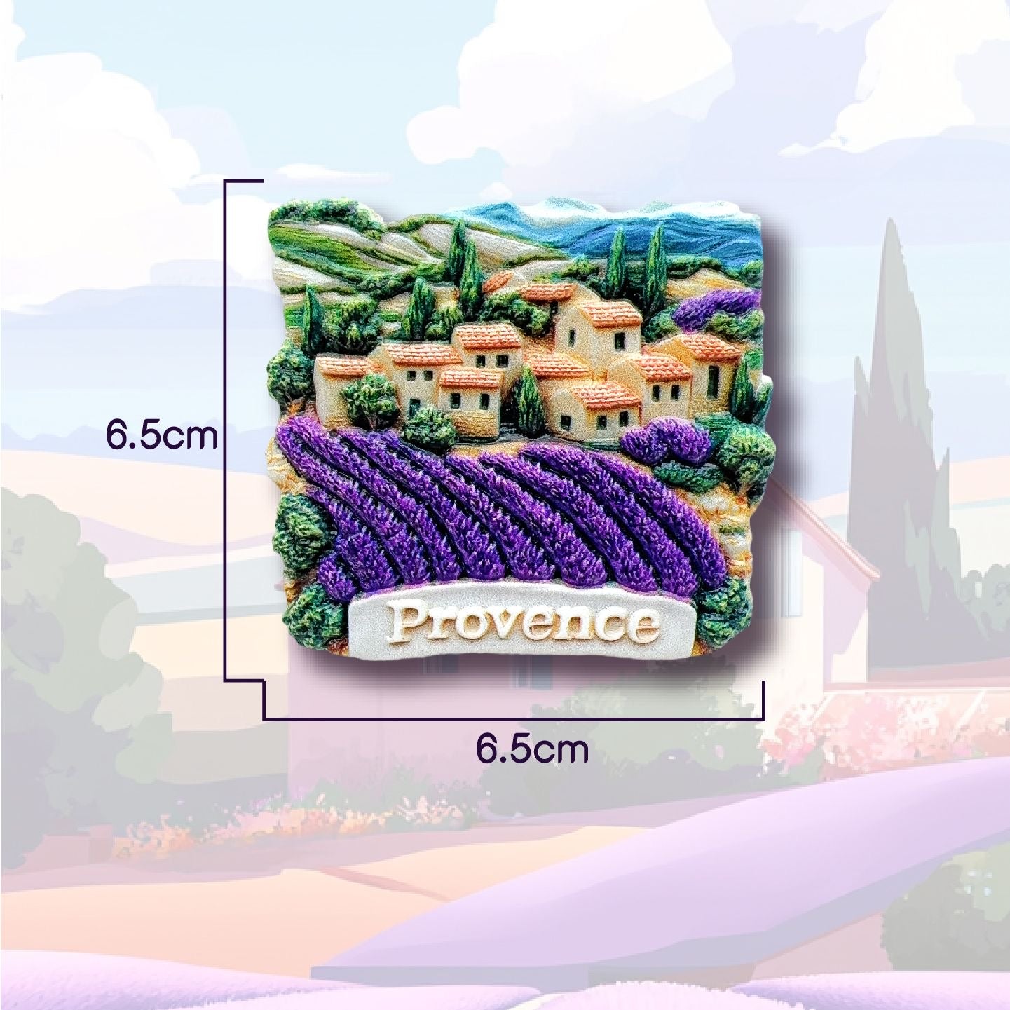 France Travel Souvenir Fridge Magnets